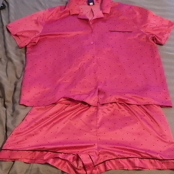 Apt. 9 Pink Heart Pajama Set - Picture 2 of 7